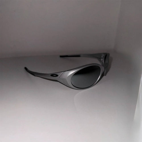 OK Eye Jacket Redux Sunglasses – Metallic Silver / Prizm Lenses