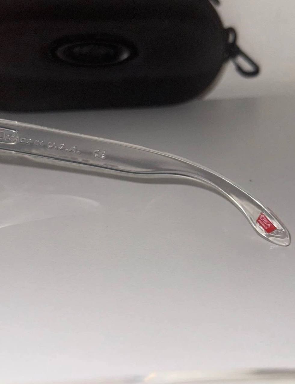 OK – Holbrook Sunglasses (Crystal Clear / Fire Mirror)