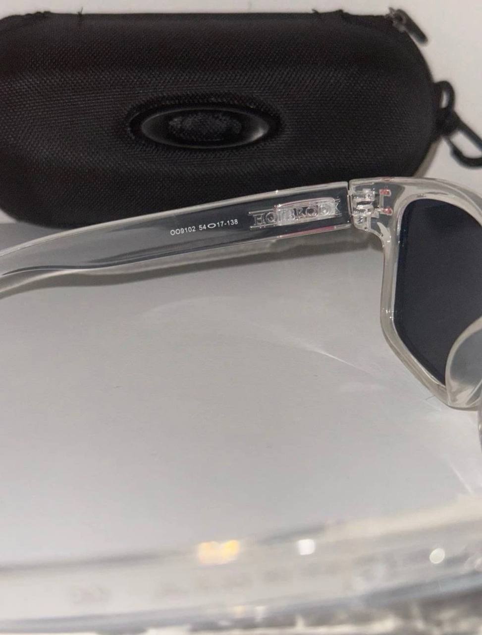 OK – Holbrook Sunglasses (Crystal Clear / Fire Mirror)