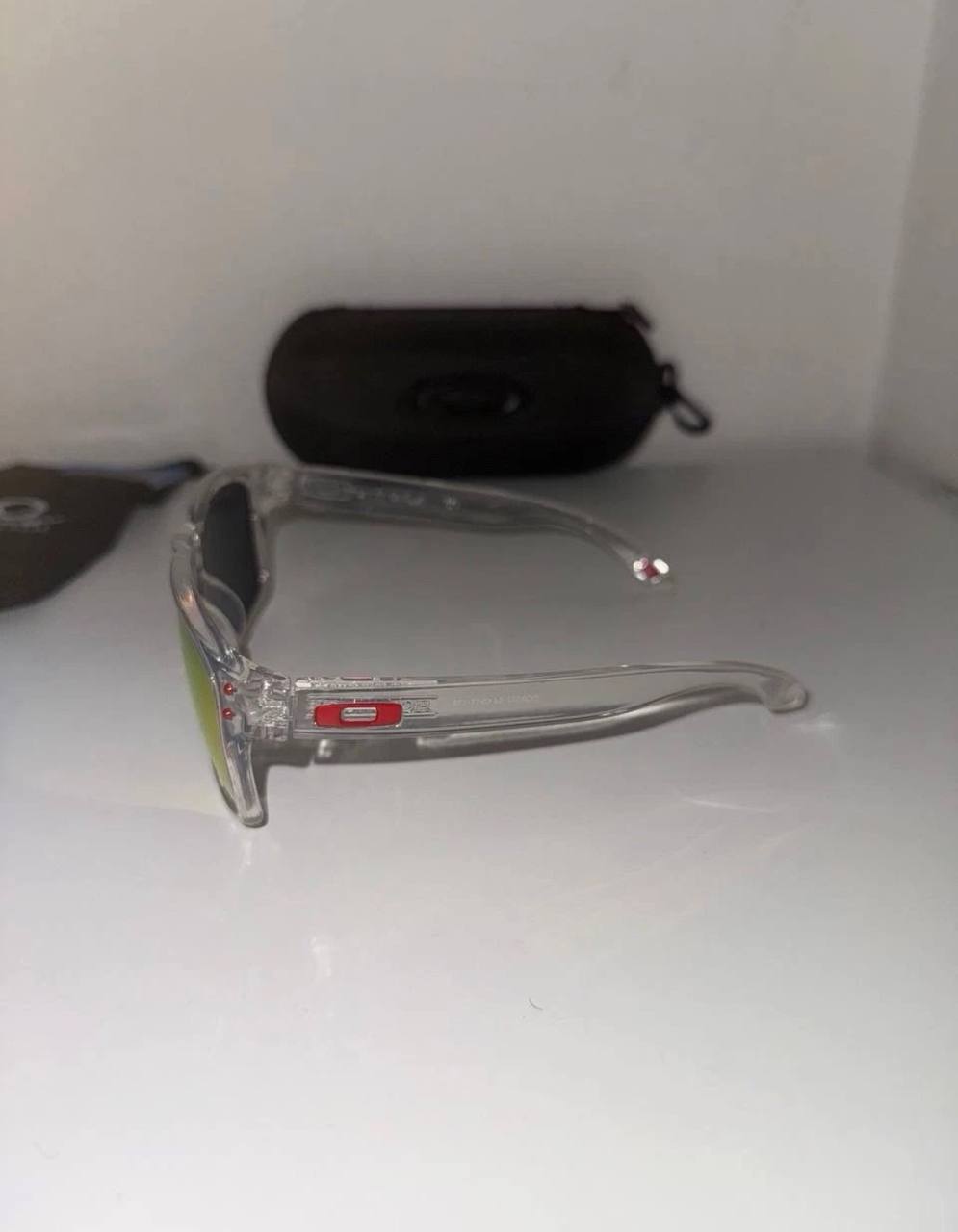 OK – Holbrook Sunglasses (Crystal Clear / Fire Mirror)