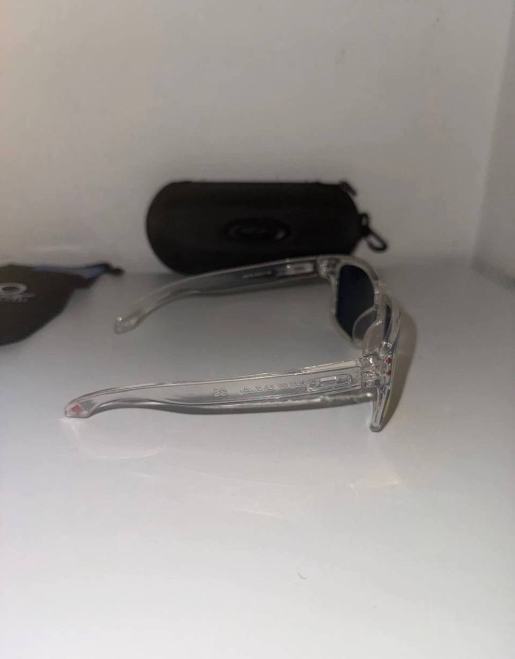 OK – Holbrook Sunglasses (Crystal Clear / Fire Mirror)