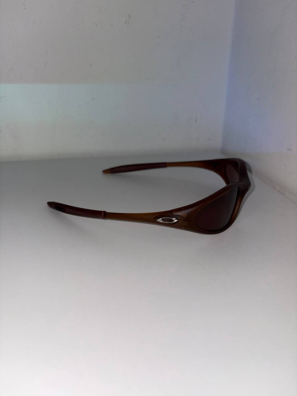 OK Minute 1.0 Polarized Sunglasses Brown – Vintage Y2K Wrap Style