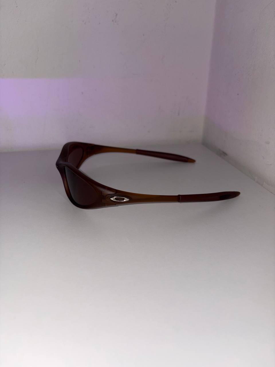 OK Minute 1.0 Polarized Sunglasses Brown – Vintage Y2K Wrap Style